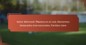 Admir Mehmedi: Éxitos en el club, Momentos destacados internacionales, Partidos clave