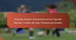 Xherdan Shaqiri: Actuaciones en la Copa del Mundo, Trofeos de club, Premios personales